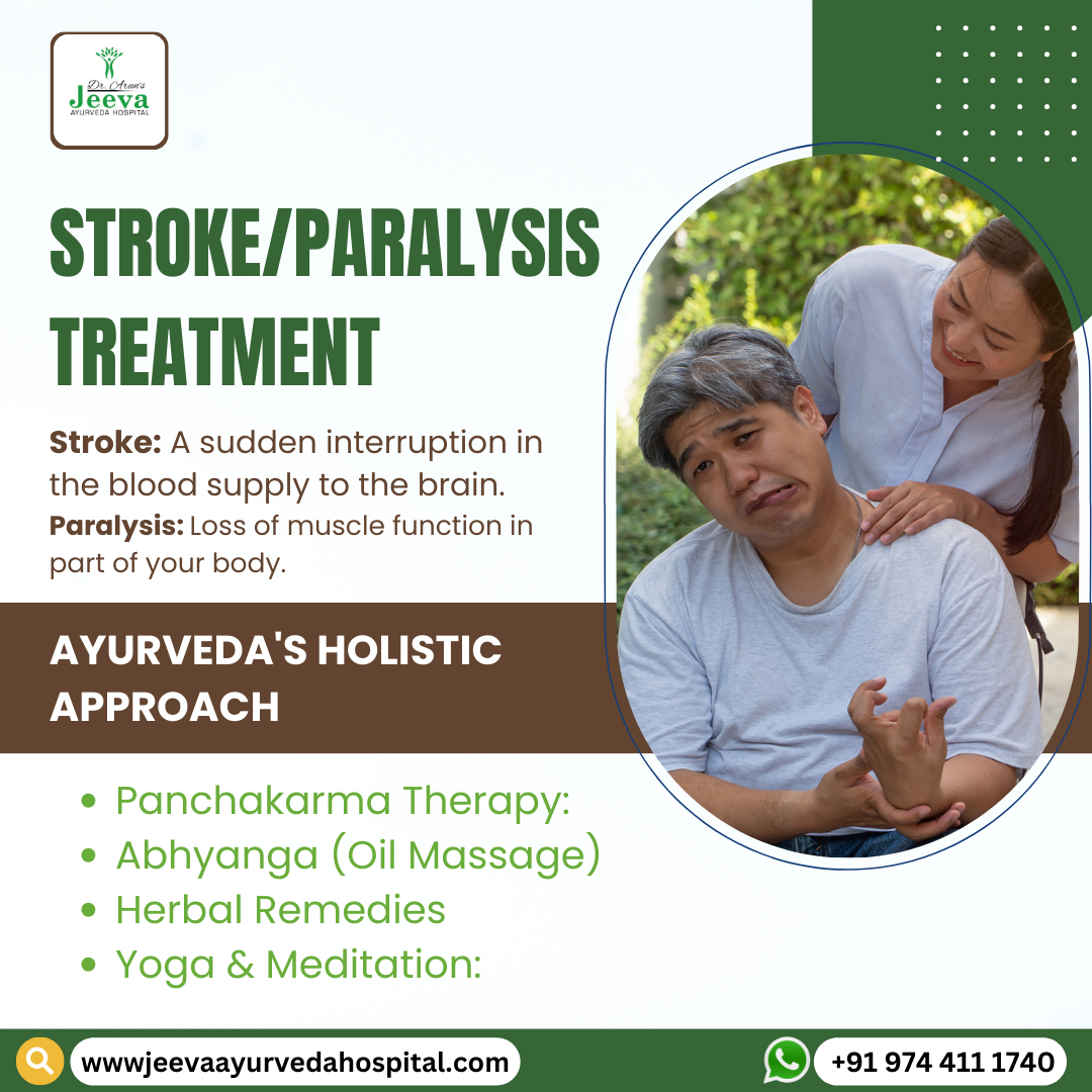 Ayurvedic Treatments for Stroke and Paralysis